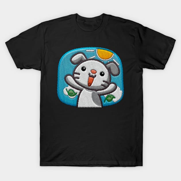 Bunny T-Shirt by aaallsmiles